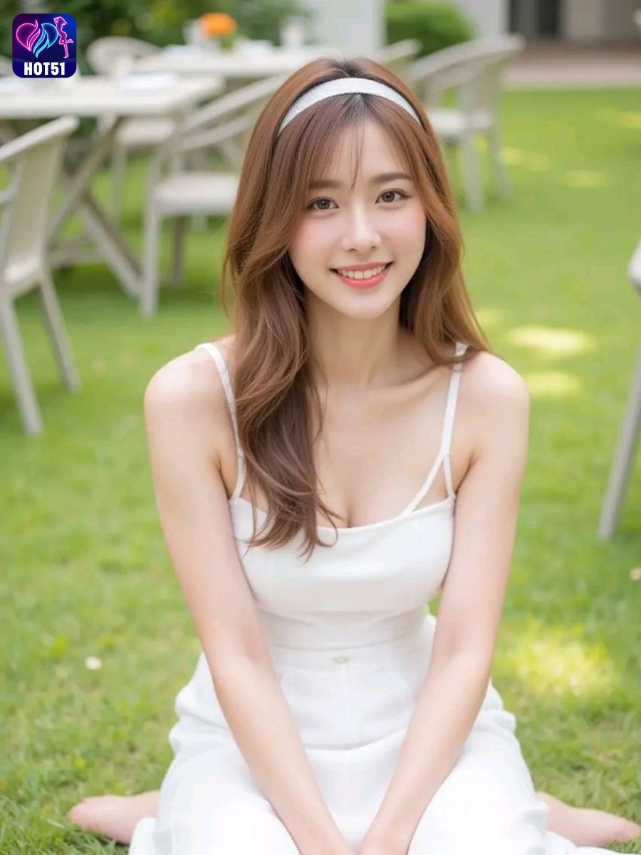 Beautiful Girl Livestream on Hot51 app