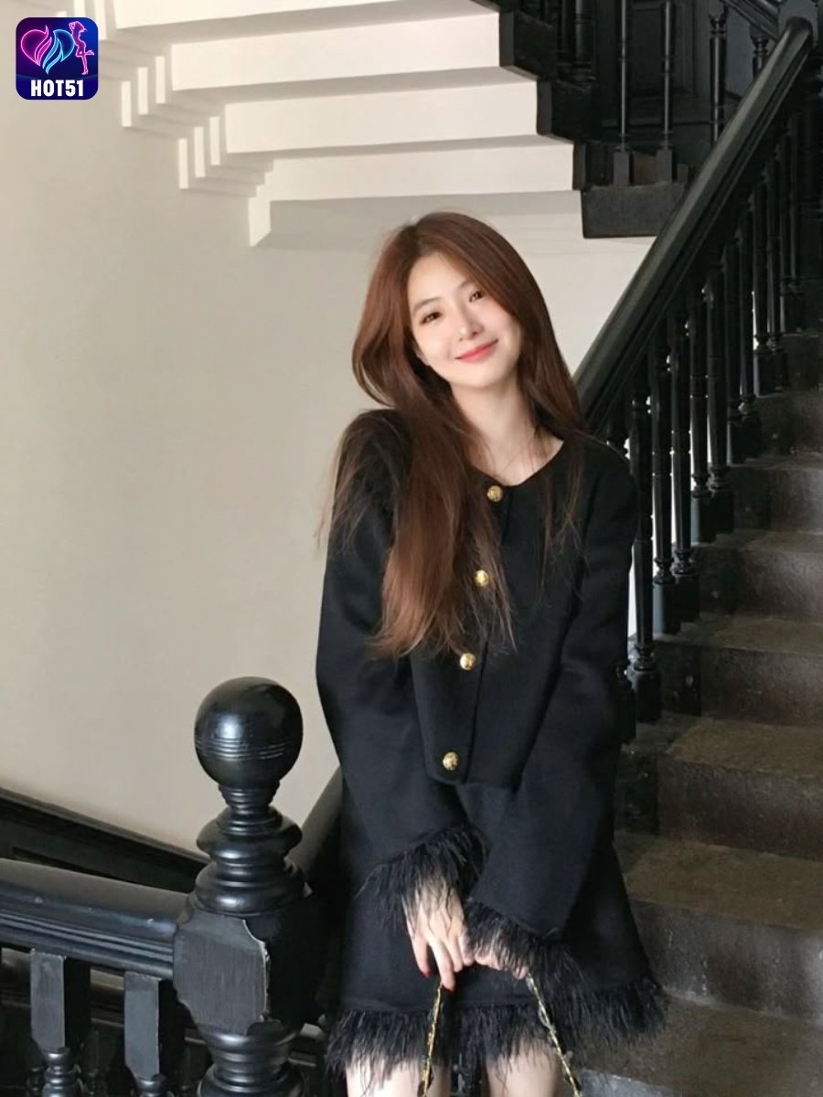 Beautiful Girl Livestream on Hot51 app